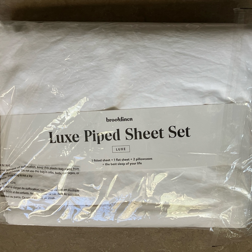Brooklinen sheet set